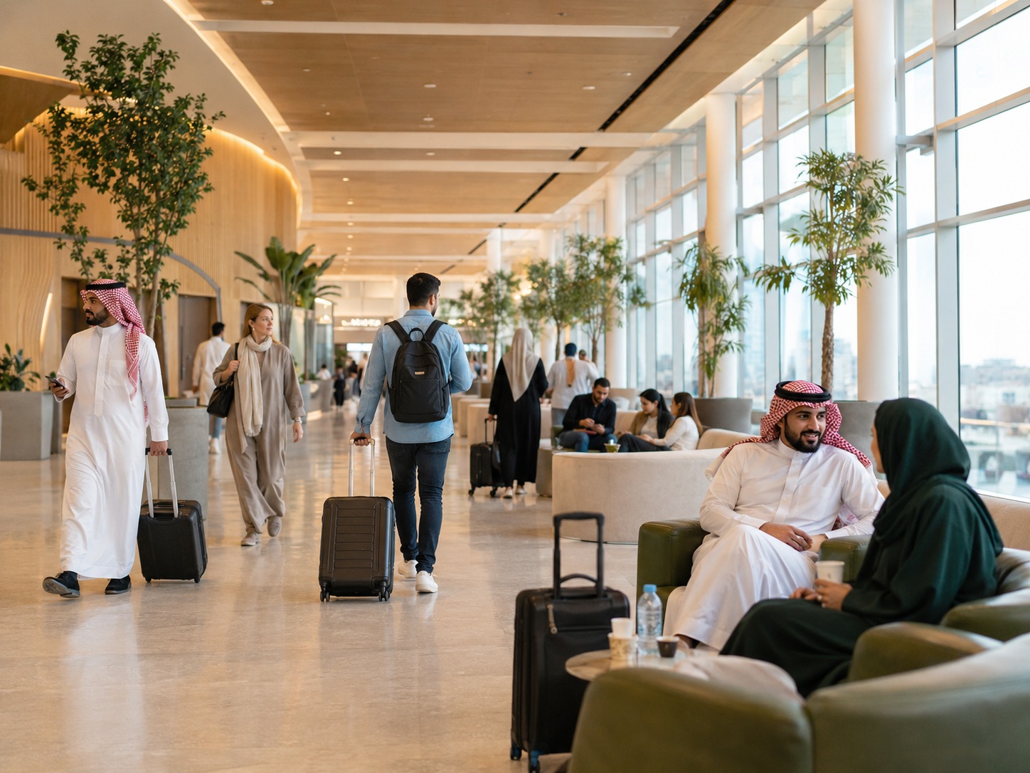 صورة تعبيرية عن المطارات والمواقع الحيوية